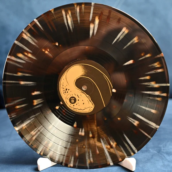 Black Tusk | Set The Dial [ Black Ice With Mustard, Bone White And Brown Splatter]