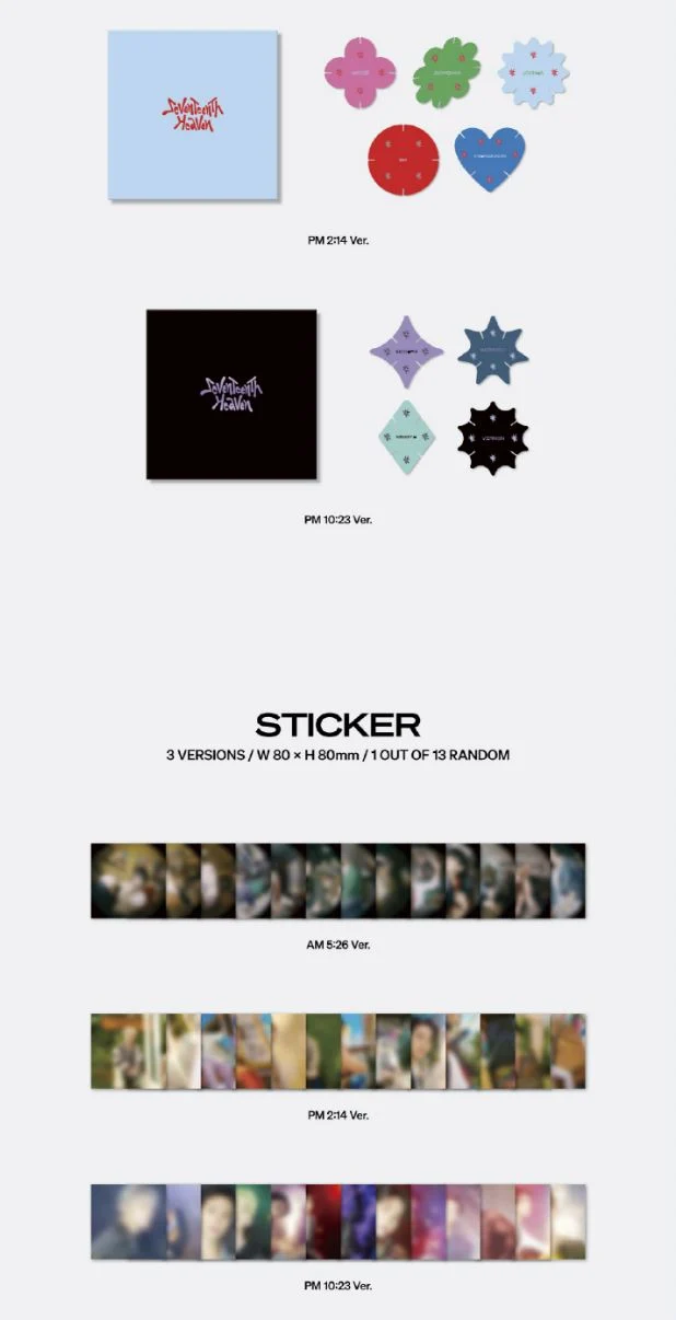 SEVENTEEN - SEVENTEENTH HEAVEN (11TH MINI ALBUM)