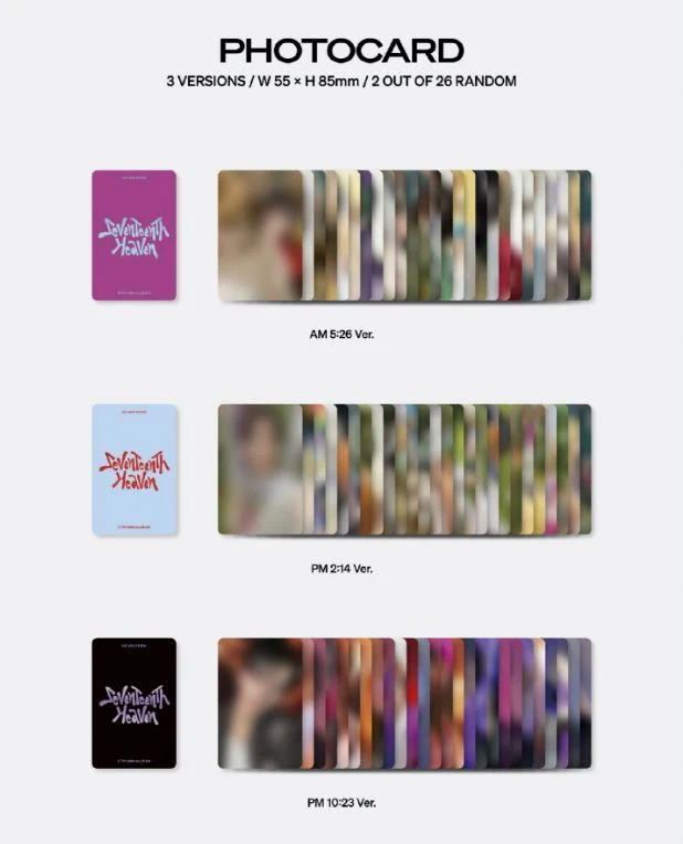 SEVENTEEN - SEVENTEENTH HEAVEN (11TH MINI ALBUM)