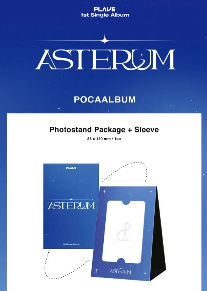 PLAVE - ASTERUM (1ST SINGLE ALBUM) POCA ALBUM