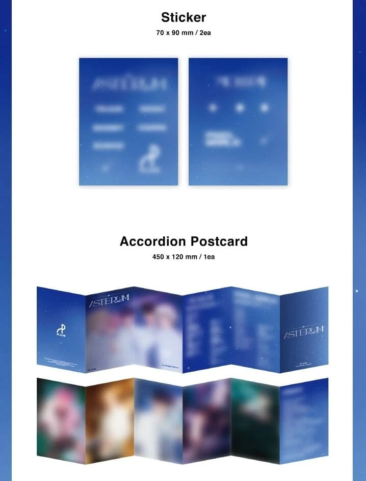 PLAVE - ASTERUM (1ST SINGLE ALBUM) POCA ALBUM