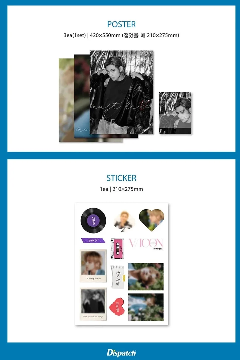 V (BTS) - DICON ISSUE N°16 (V : VICON)
