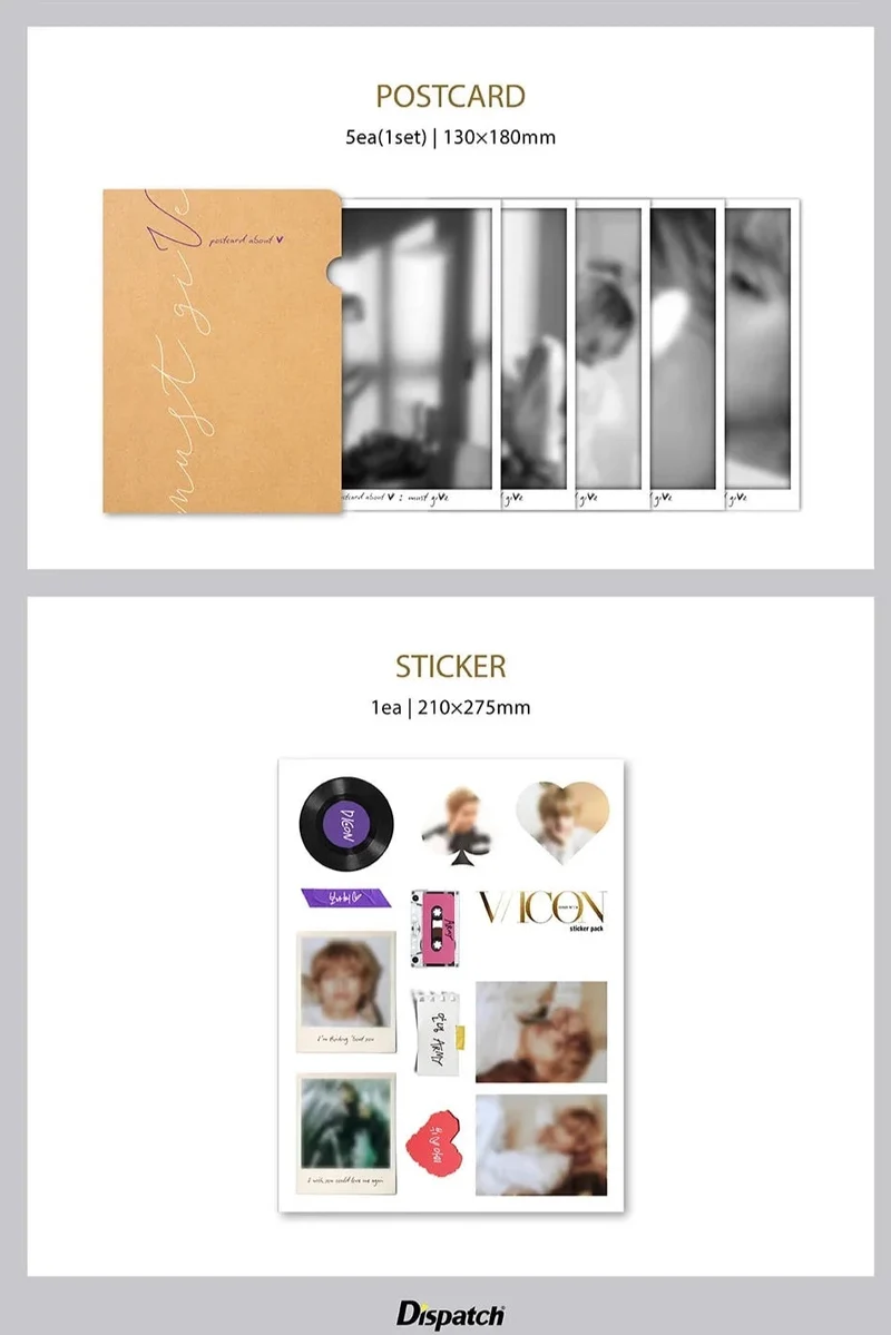 V (BTS) - DICON ISSUE N°16 (V : VICON)