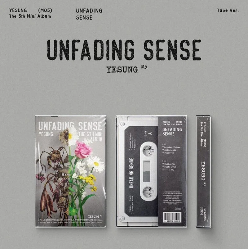 YESUNG - Unfading Sense (The 5th Mini Album) Tape Ver.
