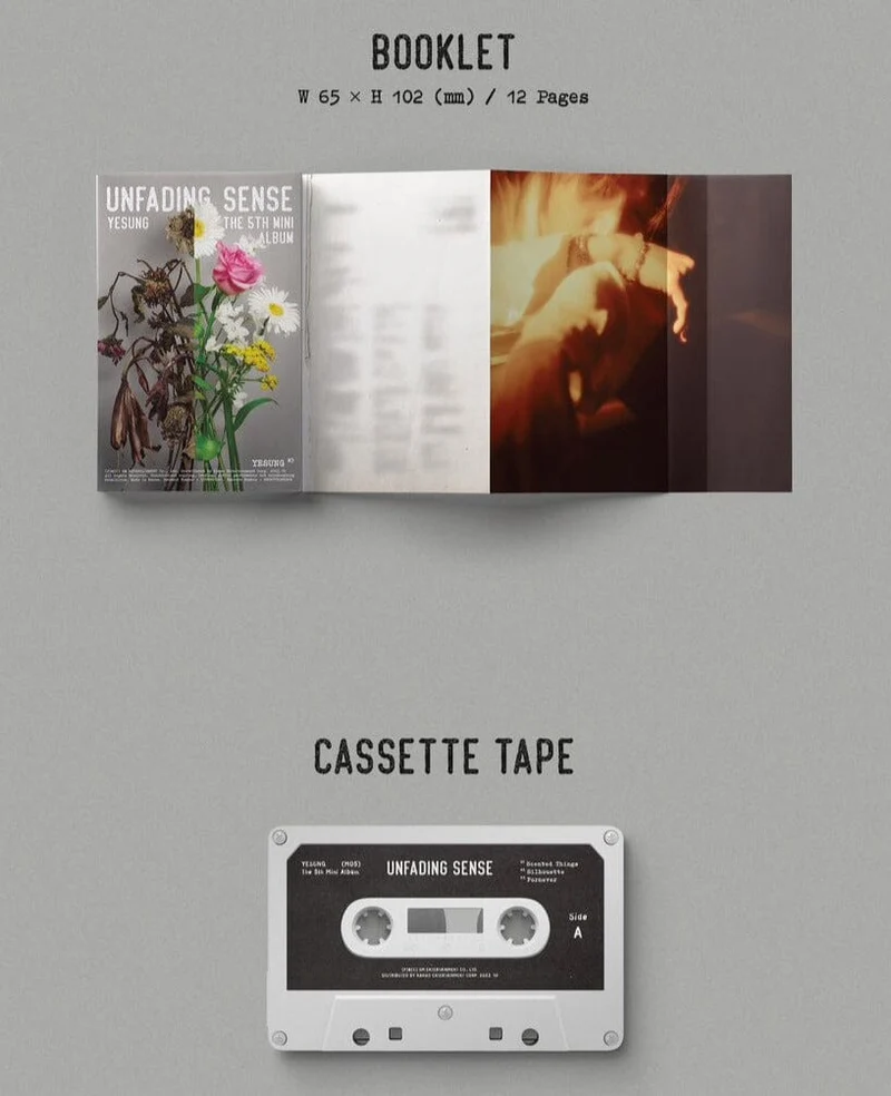 YESUNG - Unfading Sense (The 5th Mini Album) Tape Ver.