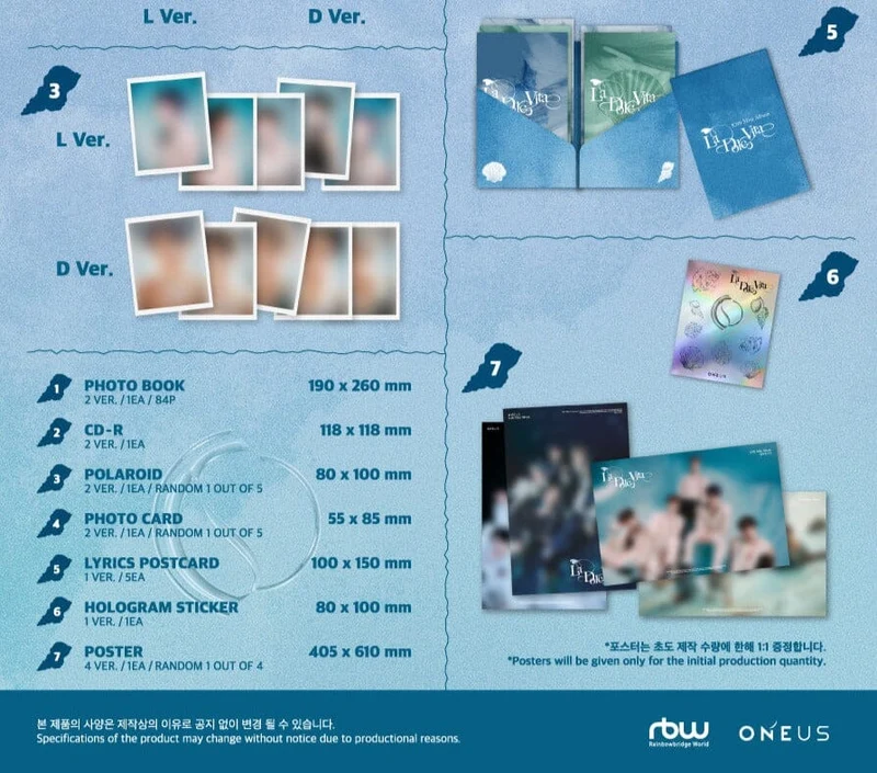 ONEUS - La Dolce Vita (10th Mini Album)