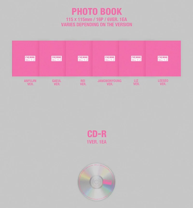 IVE - I'VE MINE (DIGIPACK VER.)