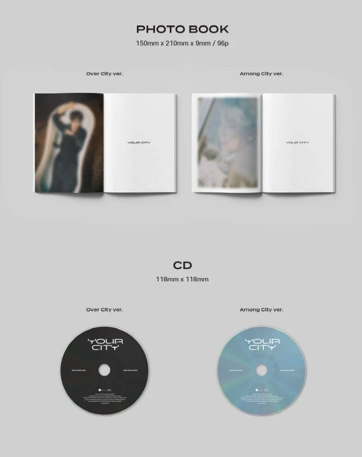 JUNG YONG HWA – YOUR CITY (2ND MINI ALBUM)