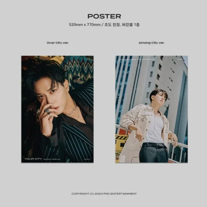 JUNG YONG HWA – YOUR CITY (2ND MINI ALBUM)