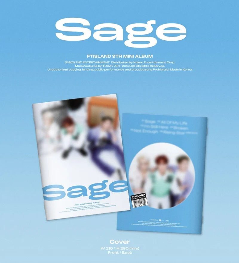 FTISLAND - SAGE (9TH MINI ALBUM)