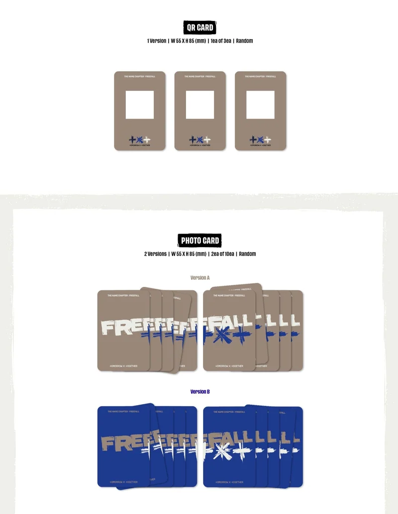 TXT - THE NAME CHAPTER : FREEFALL (WEVERSE ALBUMS VER.)