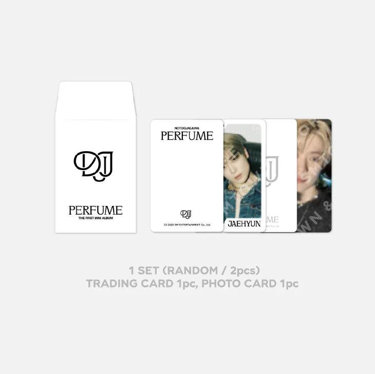 [NCT] DoJaeJung : Perfume : Random Trading Card Set