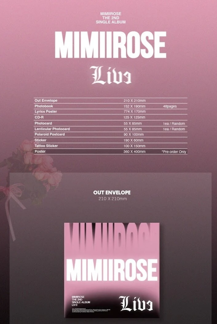 MIMIIROSE - LIVE (2ND SINGLE ALBUM)