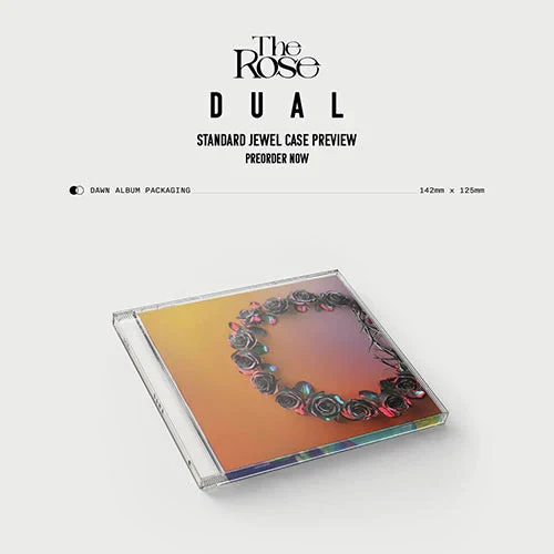 THE ROSE - DUAL (2ND FULL ALBUM) STANDARD JEWEL CASE