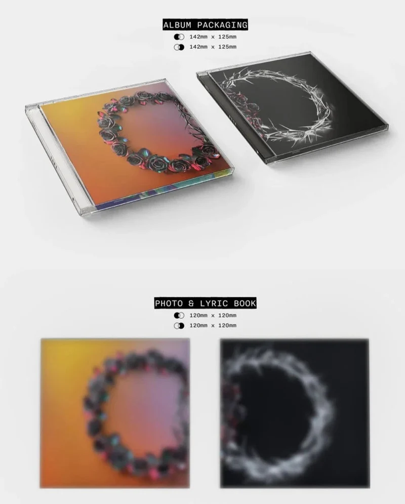 THE ROSE - DUAL (2ND FULL ALBUM) STANDARD JEWEL CASE