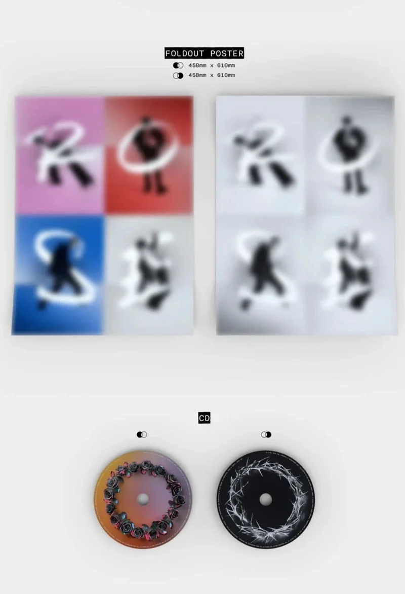 THE ROSE - DUAL (2ND FULL ALBUM) DELUXE ALBUM