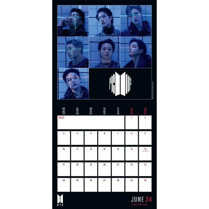 BTS – Wall Calendar 2024 (Limited Edition)