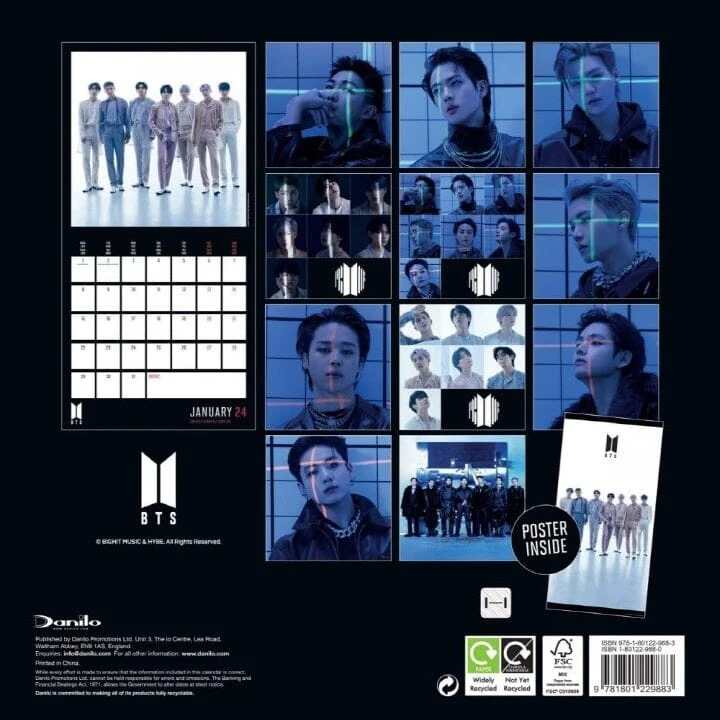 BTS – Wall Calendar 2024 (Limited Edition)