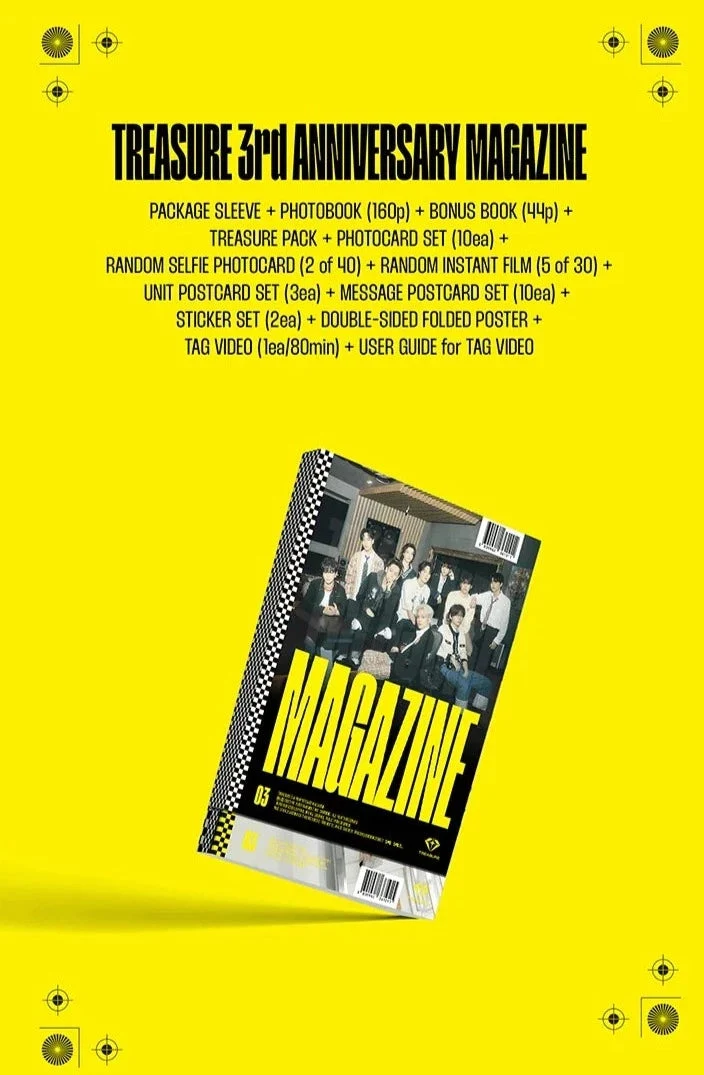 TREASURE - 3RD ANNIVERSARY MAGAZINE