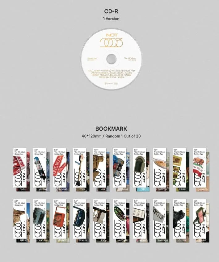 NCT - GOLDEN AGE (4TH FULL ALBUM) ARCHIVING VER.