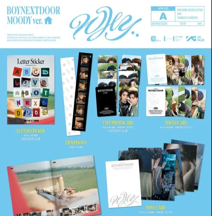 BOYNEXTDOOR - WHY.. (1ST EP ALBUM) STANDARD VER.