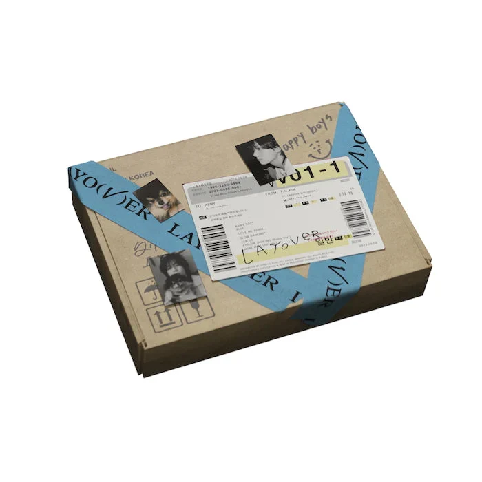 V (BTS) - LAYO(V)ER (1ST SOLO ALBUM) + Weverse Gift