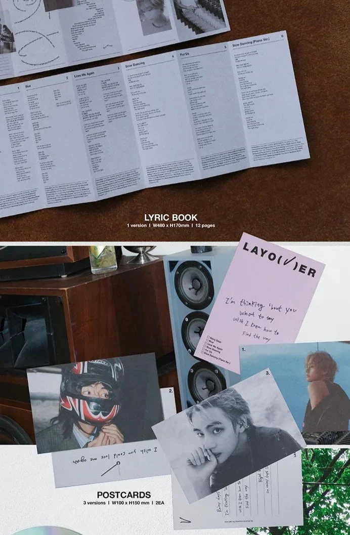 V (BTS) - LAYOVER (1ST SOLO ALBUM)