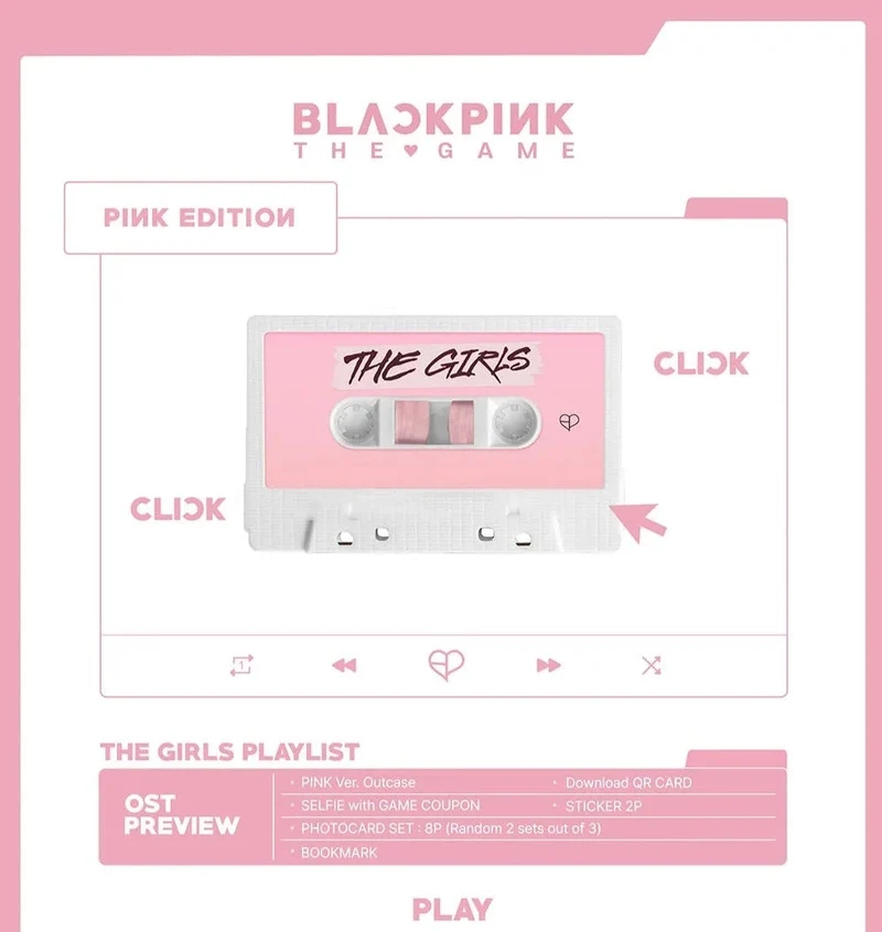 BLACKPINK - THE GAME O.S.T (Digital Reve ver.)