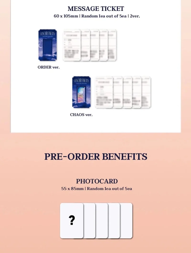 X:IN - SYNCHRONICITY (1ST MINI ALBUM)