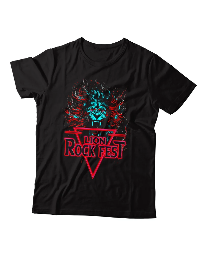 Lion Rock Fest - Camiseta Oficial Lion Rock Fest 2024