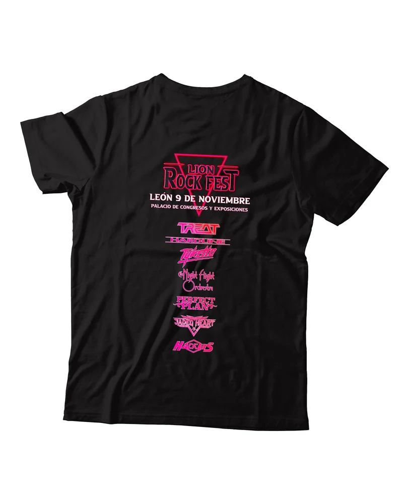 Lion Rock Fest - Camiseta Oficial Lion Rock Fest 2024