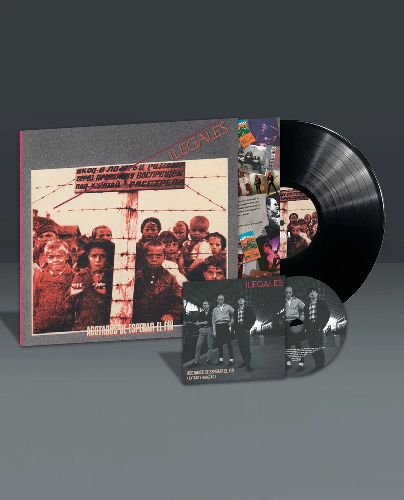 Ilegales - LP Vinilo + CD "Agotados de esperar el fin (Edición Deluxe)"