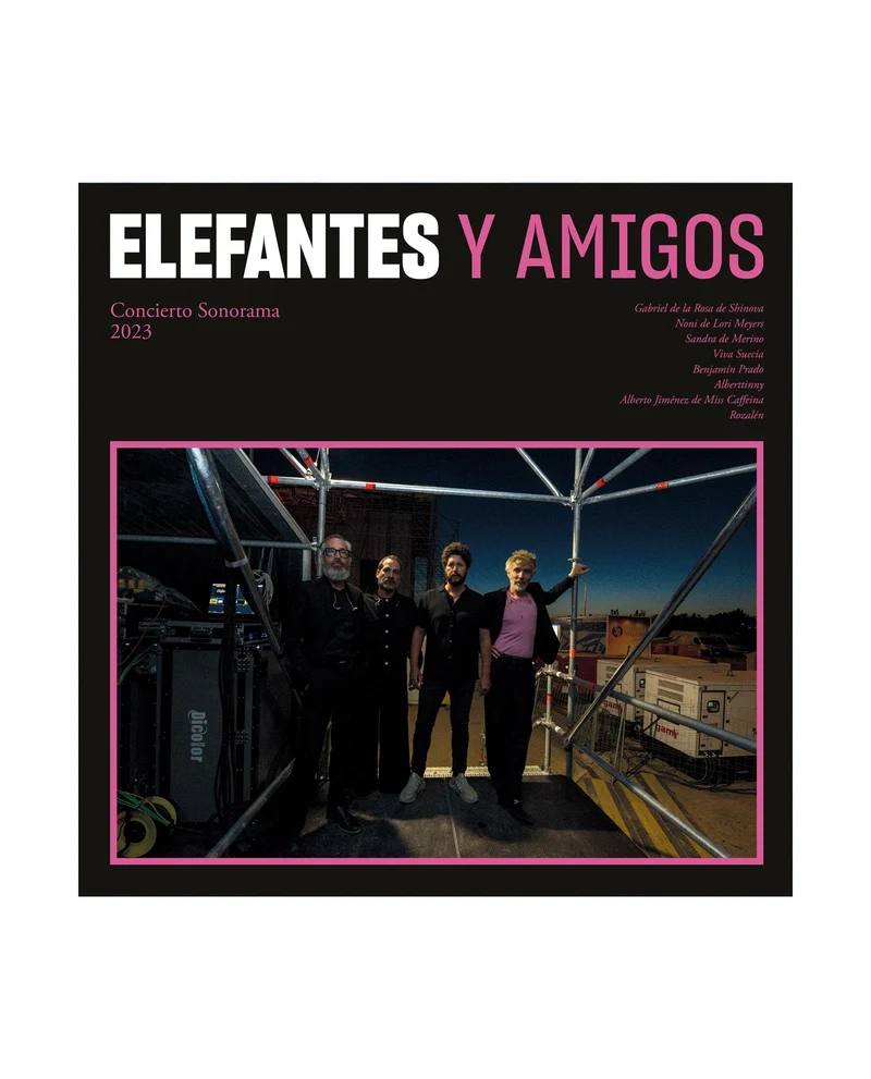 Elefantes - LP Vinilo Blanco "Concierto Sonorama 2023"