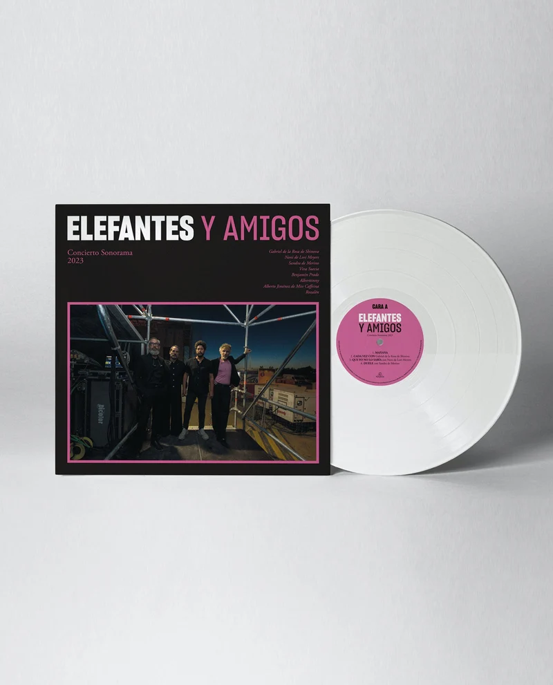 Elefantes - LP Vinilo Blanco "Concierto Sonorama 2023"