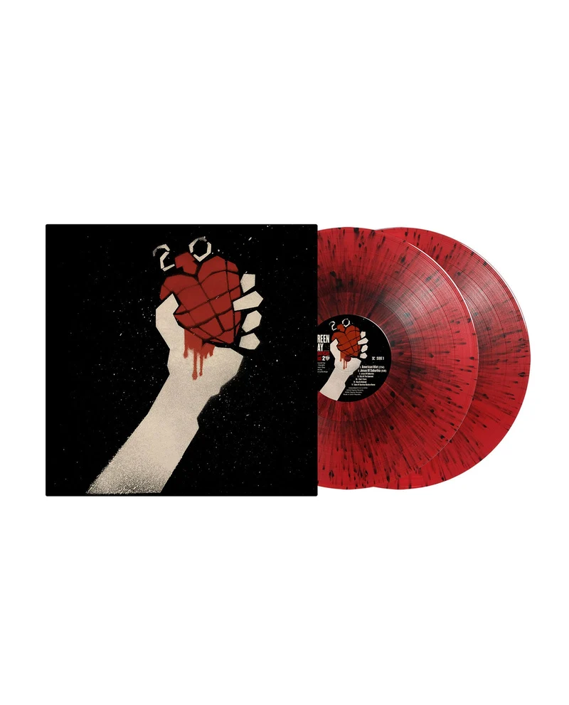 Green Day - 2LP Vinilo Rojo Splatter "American Idiot" (20th anniversary Deluxe edition)