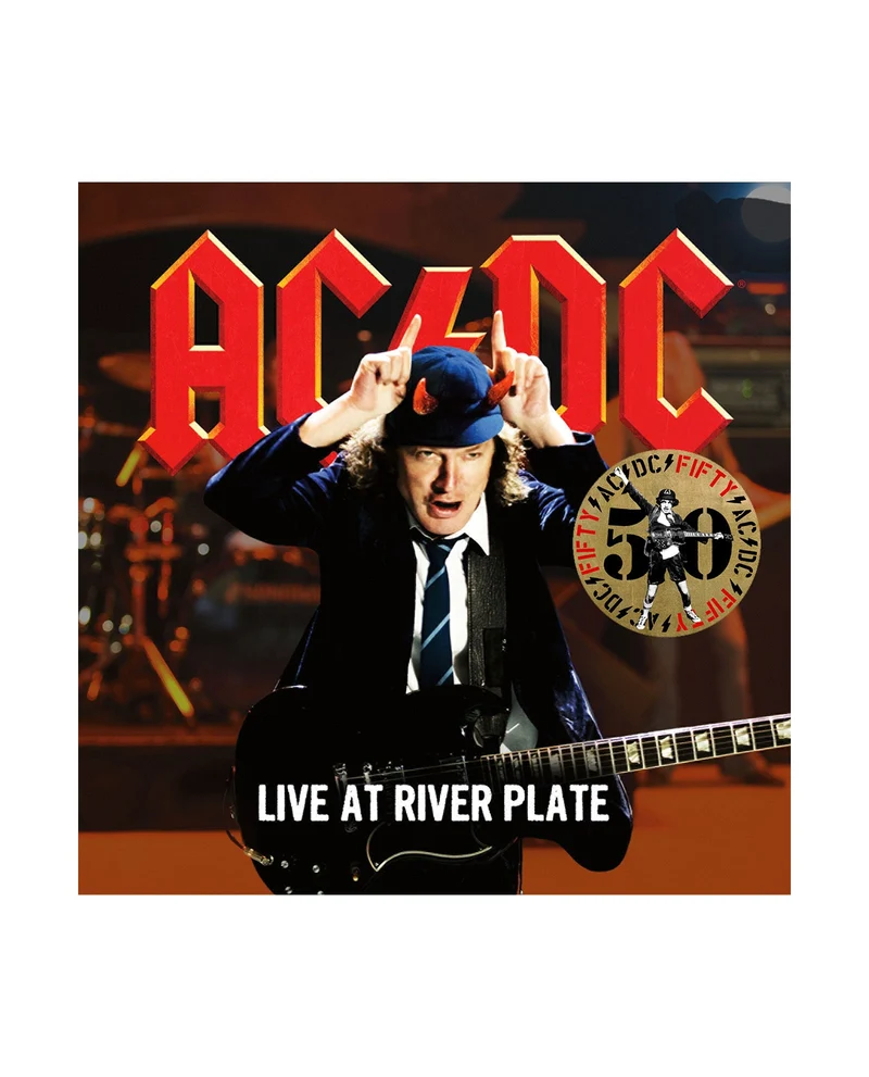 AC/DC - 3LP Vinilo Dorado "Live At River Plate" Ed. 50 aniversario