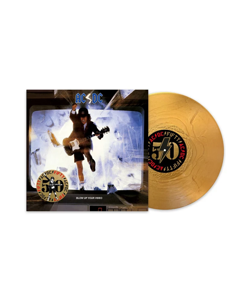 AC/DC - LP Vinilo Dorado "Blow Up Your Video" Ed. 50 aniversario