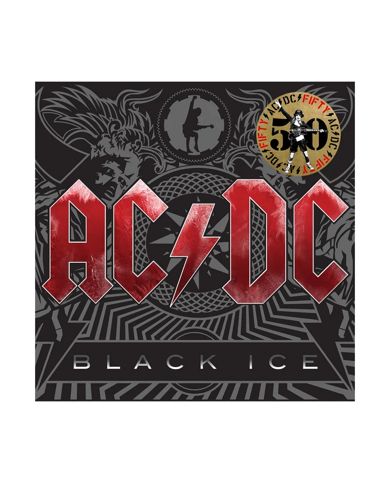 AC/DC - 2LP Vinilo Dorado "Black Ice" Ed. 50 aniversario