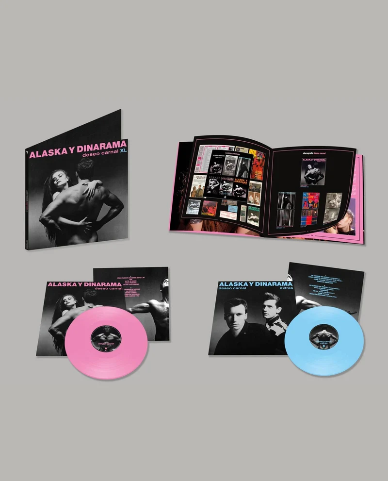 Alaska y Dinarama - 2LP Vinilo Rosa y Azul "Deseo Carnal XL"