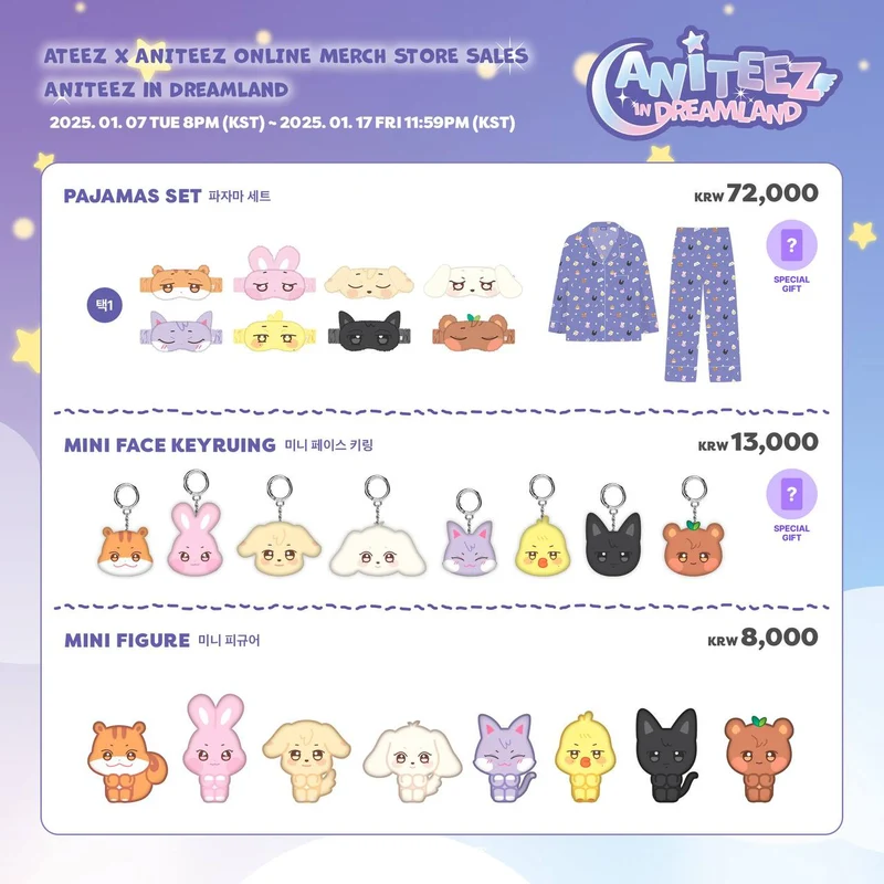 [ATEEZ] Aniteez In Dreamland : Official MD