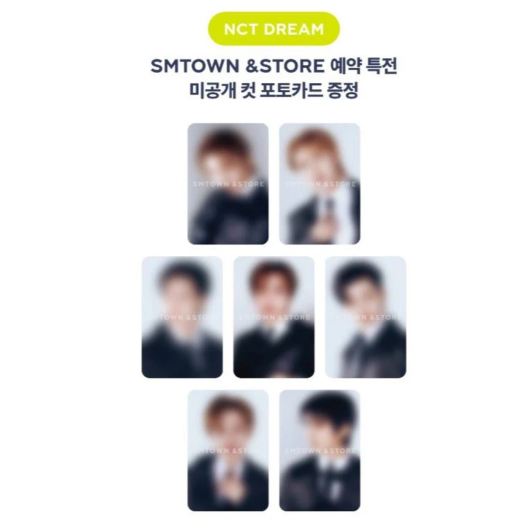 [NCT] NCT Dream : 2025 Seasons' Greetings : POB Photocard Set