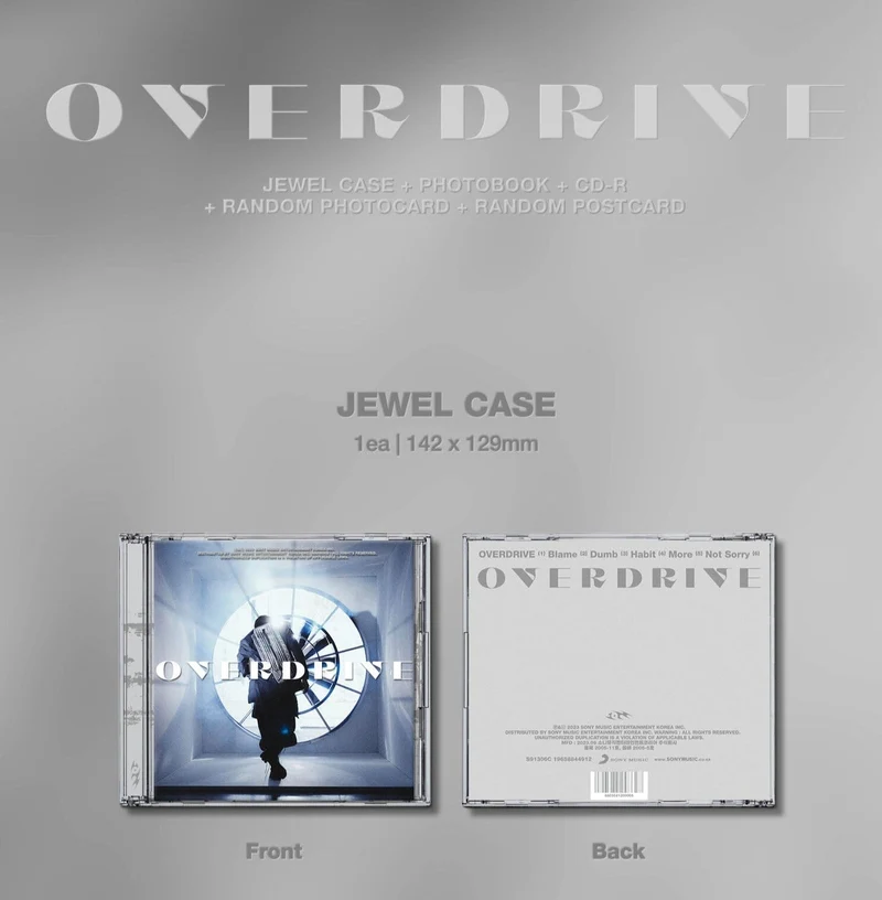 I.M (MONSTA X) - OVERDRIVE (LIMITED EDITION Jewel Ver.)
