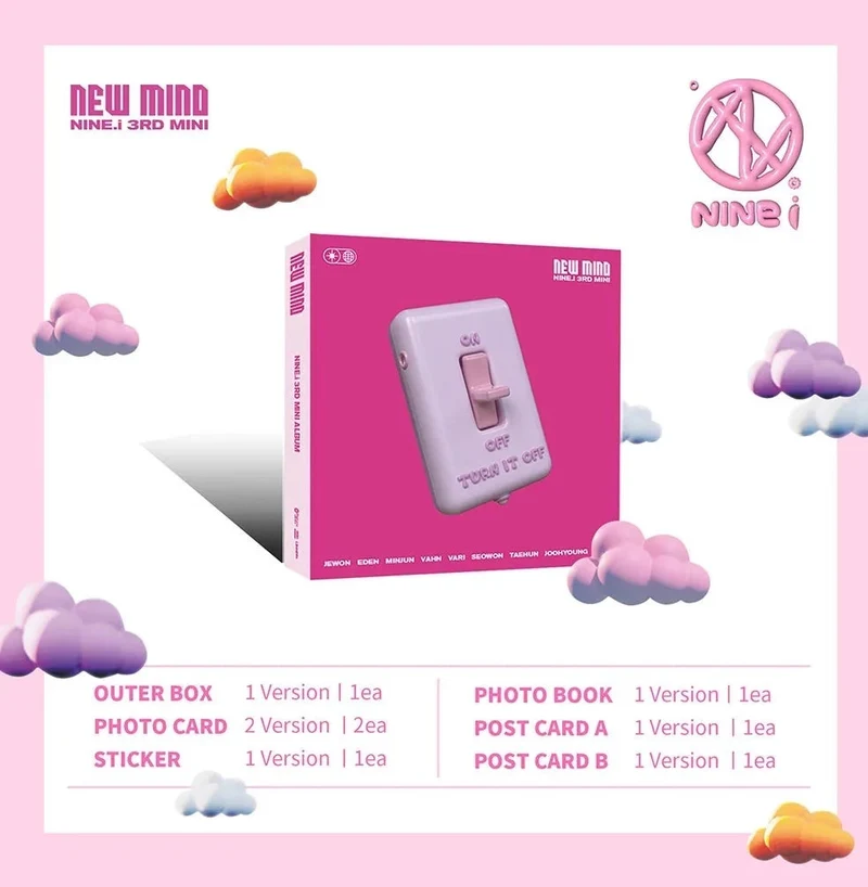 NINE.i - NEW MIND (3RD MINI ALBUM)