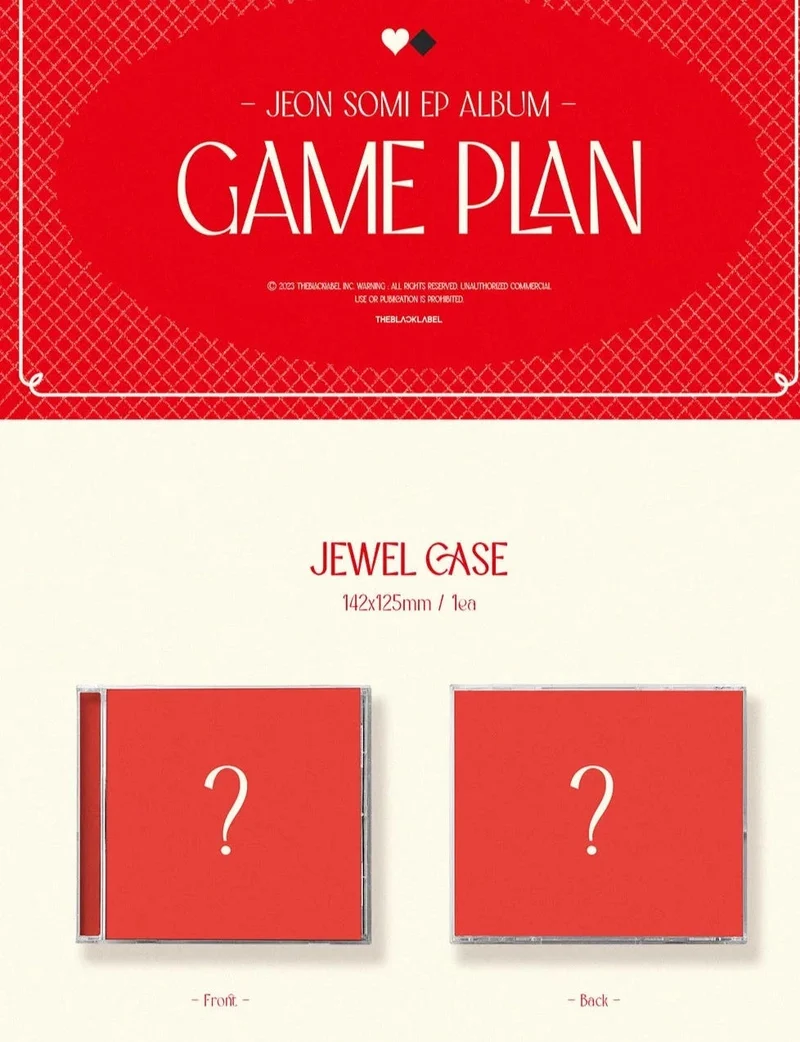 JEON SOMI - GAME PLAN (JEWEL ALBUM VER.)