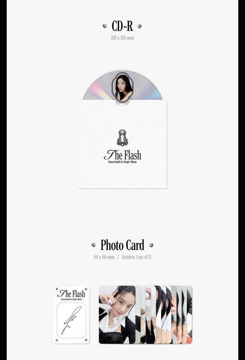 KWON EUN BI - THE FLASH (1ST SINGLE ALBUM)