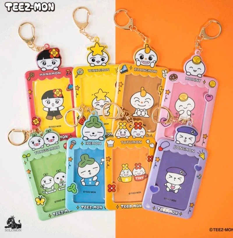 ATEEZ - TEEZMON PHOTO CARD KEY HOLDER
