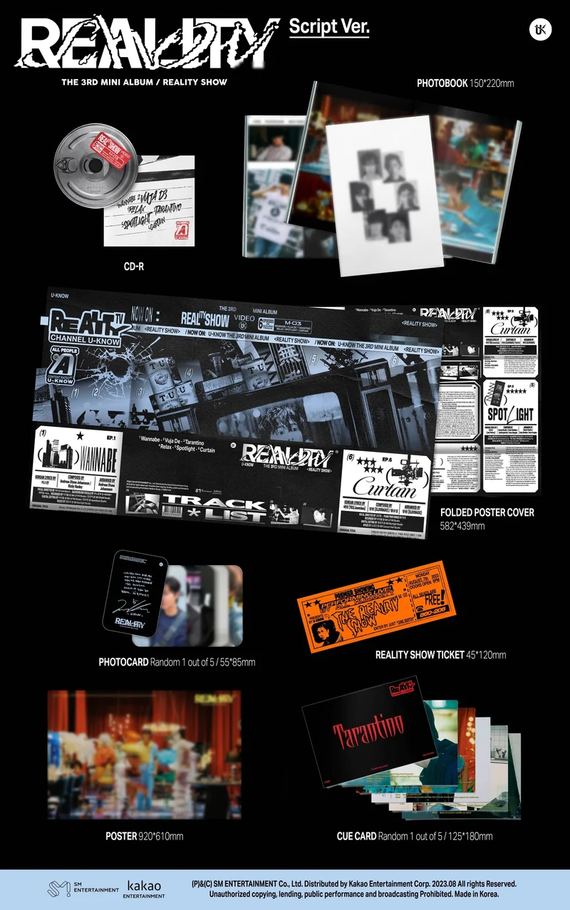 U-KNOW YUNHO (TVXQ!) - 3rd Mini Album [Reality Show]