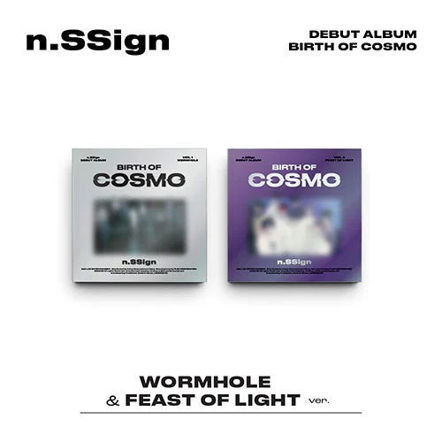 N.SSIGN - BIRTH OF COSMO (DEBUT ALBUM) WORMHOLE FEAST OF LIGHT VER.