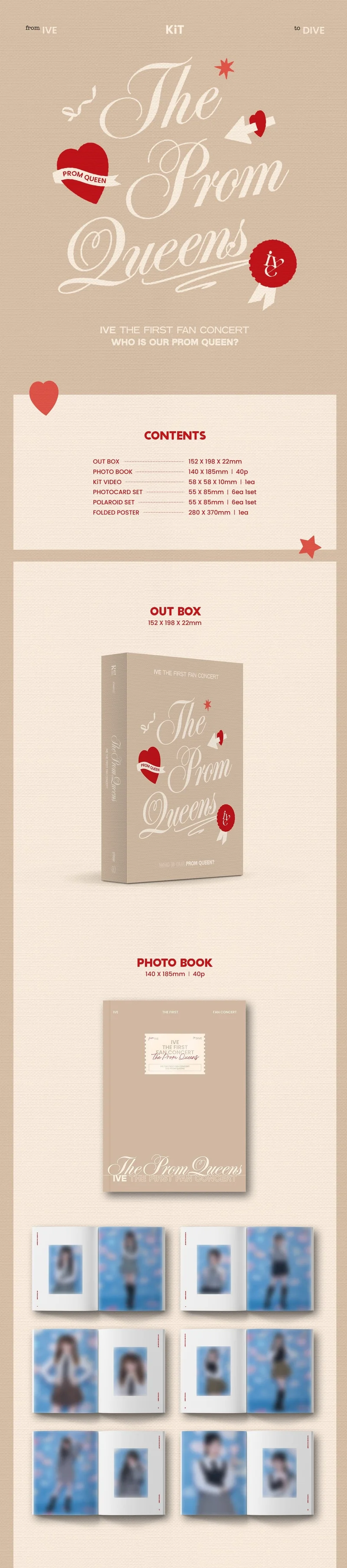 IVE - THE FIRST FAN CONCERT [The Prom Queens] KiT VIDEO