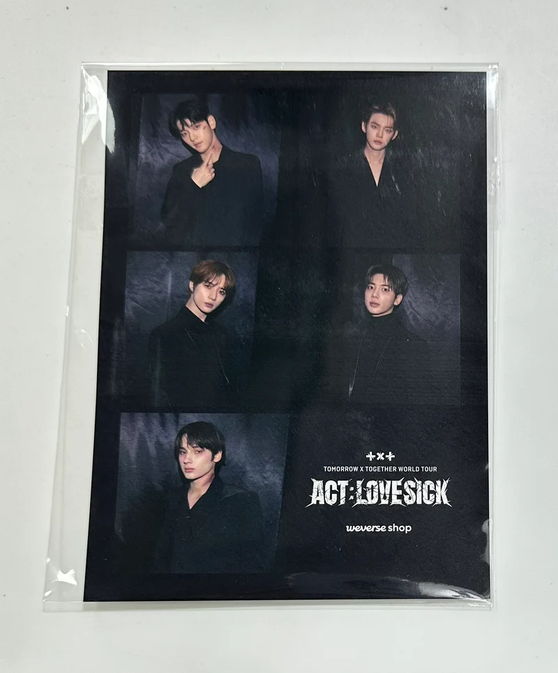 [TXT] World Tour 5 Cut Photo Strip